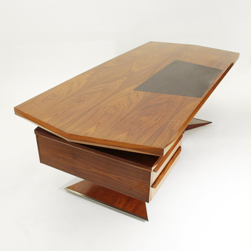 Vintage italian modernist executive desk - 1960s