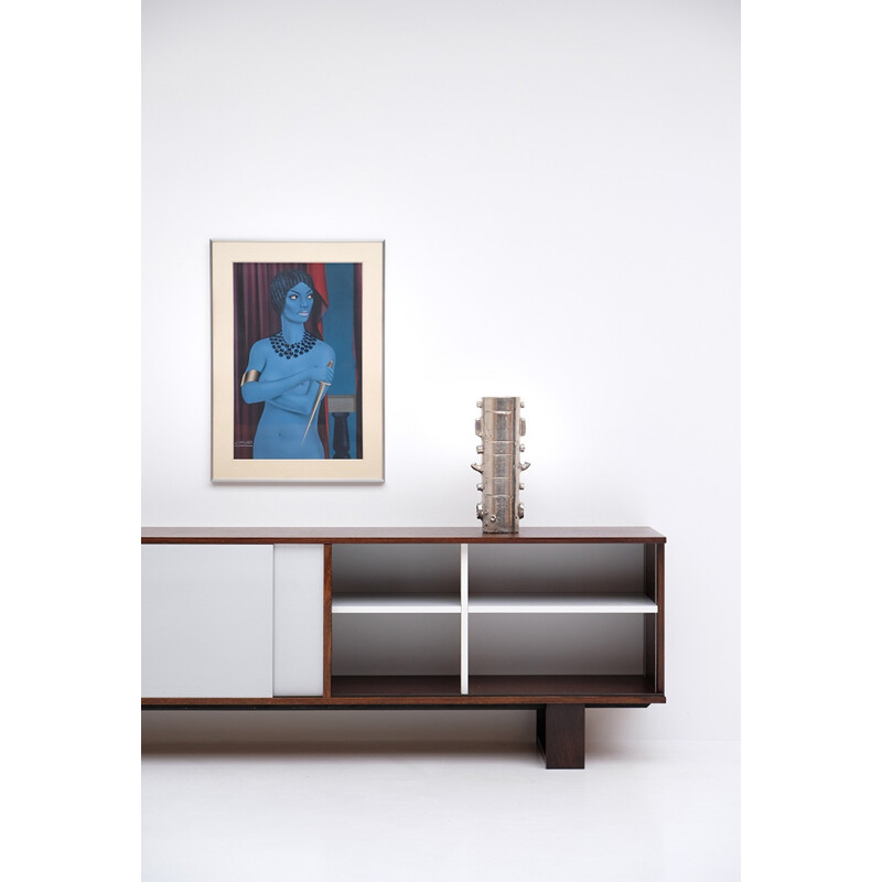 Sideboard " Wengé" by Bovenkamp - 1970s