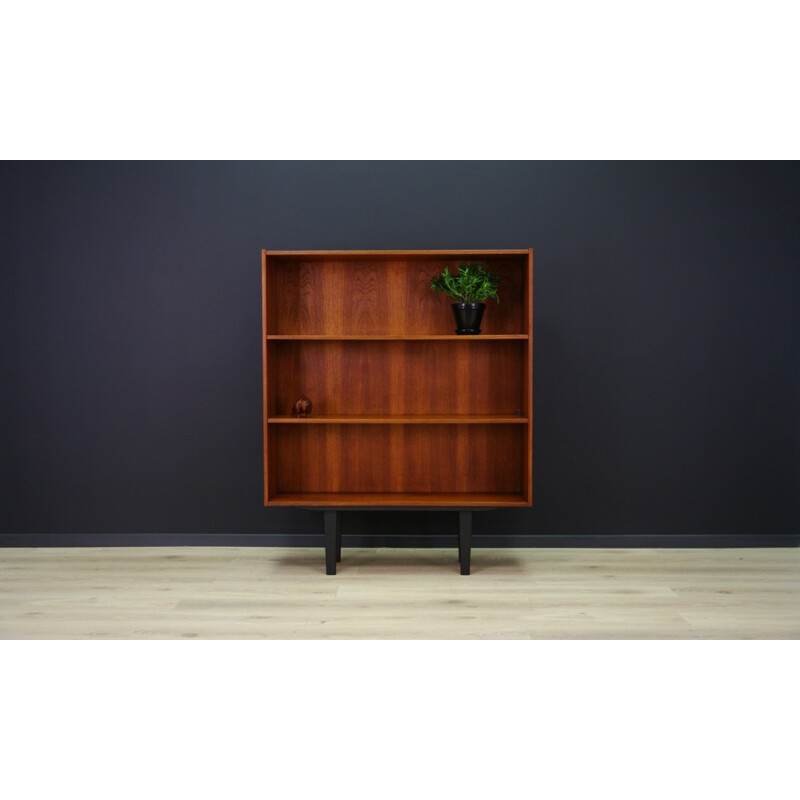 Vintage bookcase in scandinavian teak - 1960s