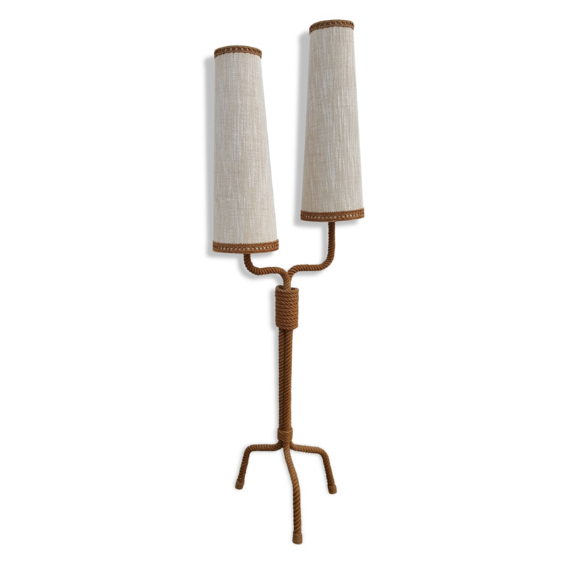 Vintage tripod floor lamp model "Spirit"  by Audoux and Minet  - 1960s