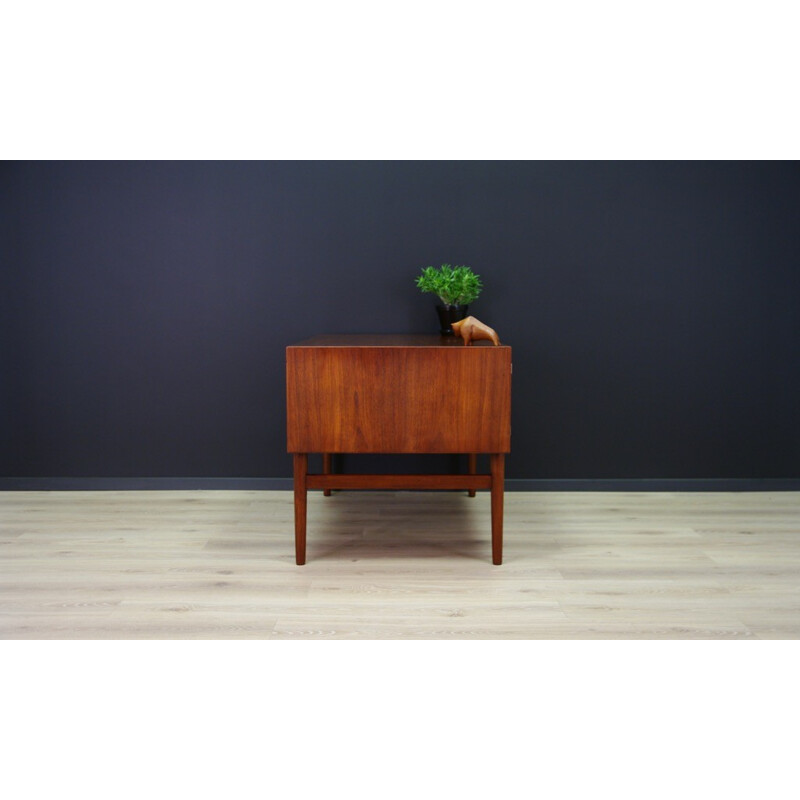 Vintage writing desk in teak - 1960s