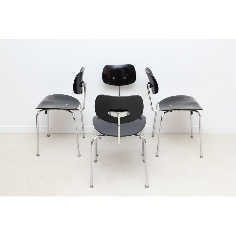 Black "SE68" chair, Egon EIERMANN - 1950s