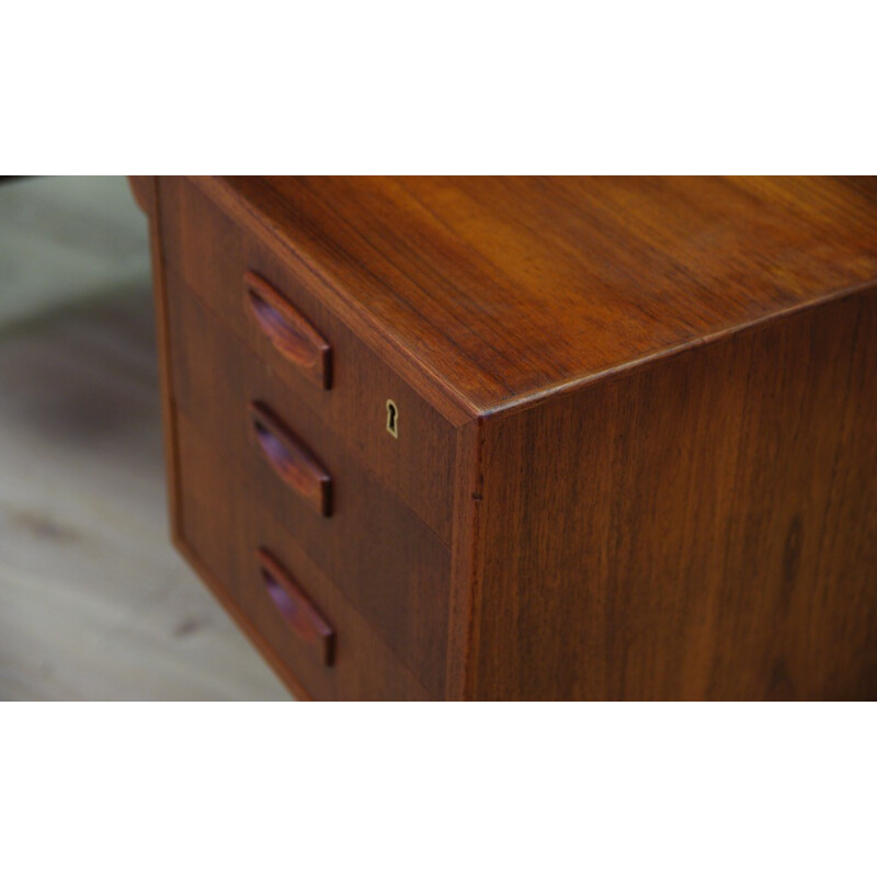 Vintage writing desk in teak - 1960s