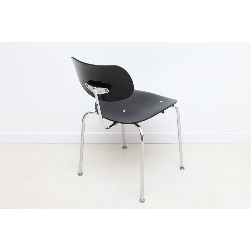 Black "SE68" chair, Egon EIERMANN - 1950s
