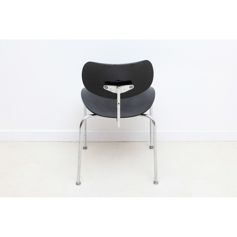 Black "SE68" chair, Egon EIERMANN - 1950s