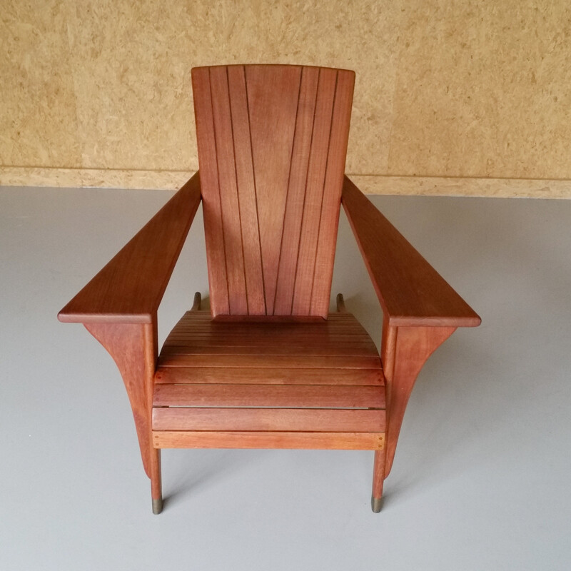 Mid-century Meditation armchair by Klaus Wettergren for Teak Farm - 1980s