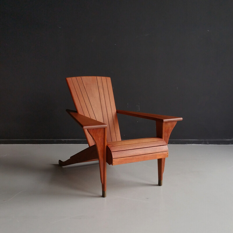 Mid-century Meditation armchair by Klaus Wettergren for Teak Farm - 1980s