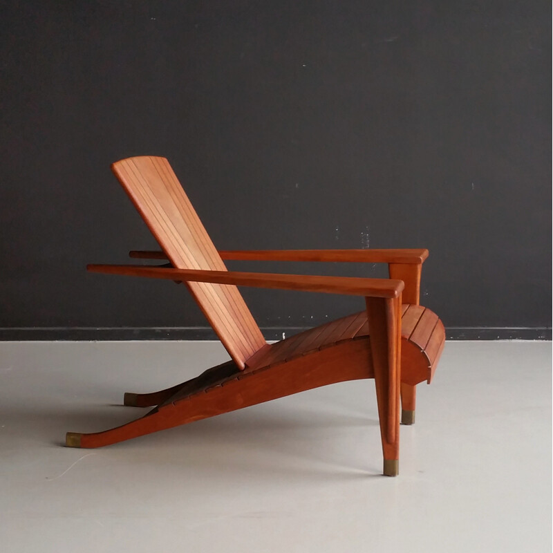 Mid-century Meditation armchair by Klaus Wettergren for Teak Farm - 1980s