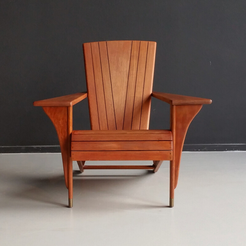 Mid-century Meditation armchair by Klaus Wettergren for Teak Farm - 1980s