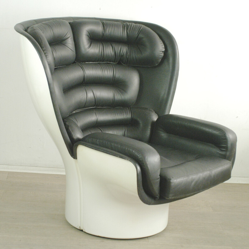 Mid-century Elda armchair by Joe Colombo for Comfort - 1970s