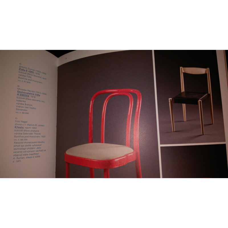 Set van vier stoelen van Miroslav Navrátil - 1960