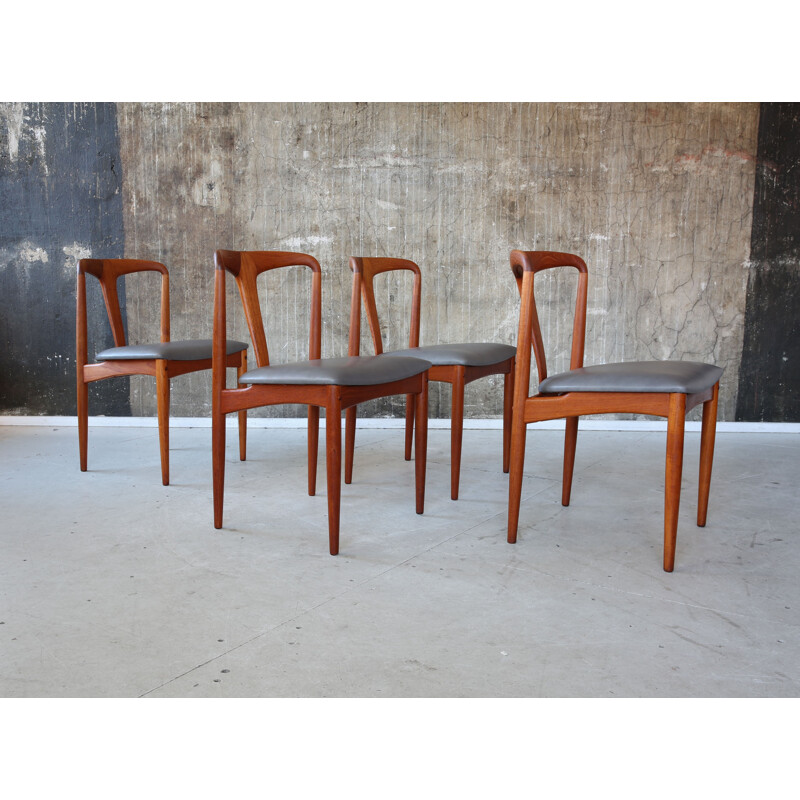 Set of 4 of Juliana Dining Chairs by Johannes Andersen Uldum - 1960s