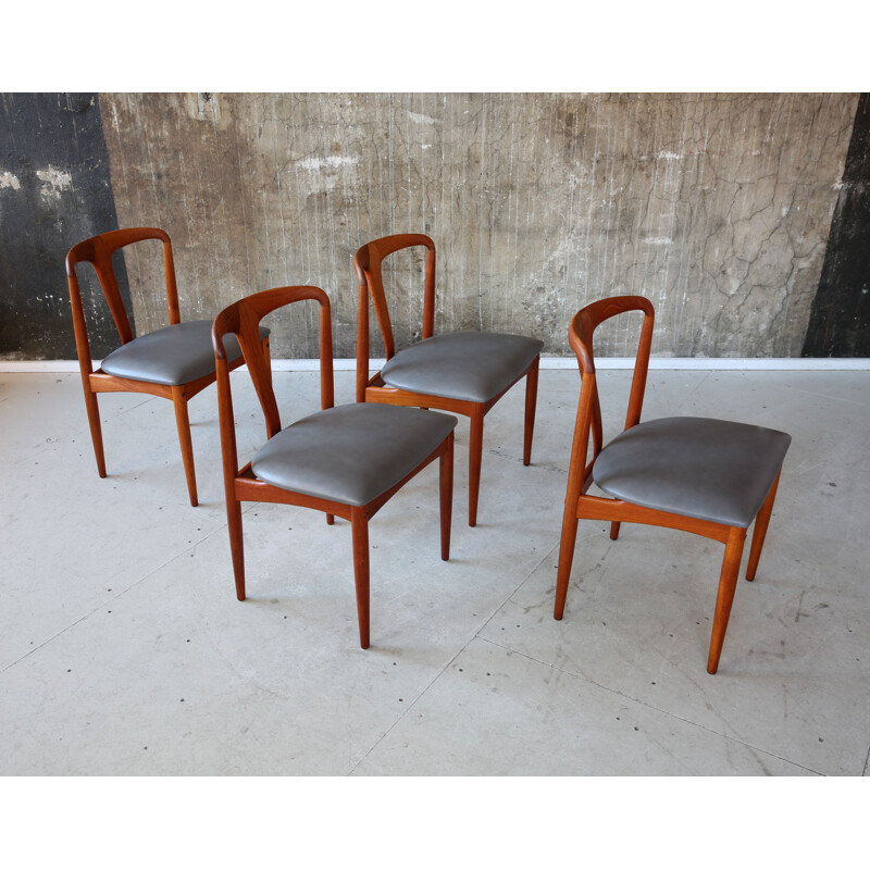 Set of 4 of Juliana Dining Chairs by Johannes Andersen Uldum - 1960s