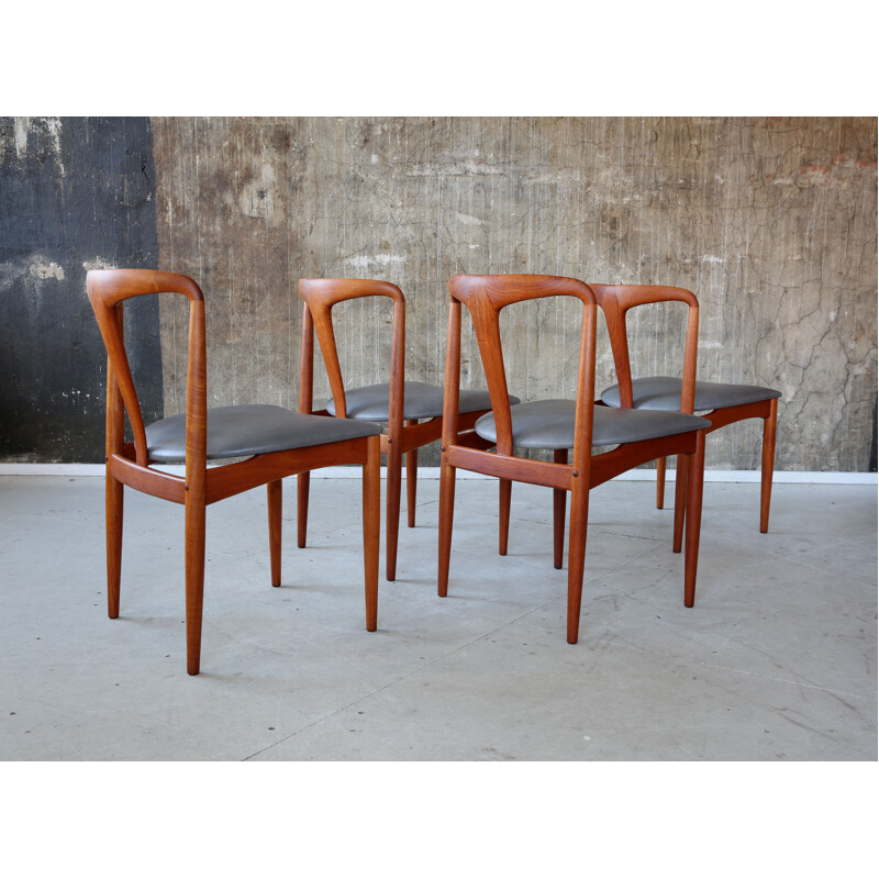 Set of 4 of Juliana Dining Chairs by Johannes Andersen Uldum - 1960s