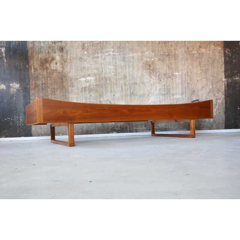 Vintage danish teak bed by Poul Hundevad - 1960s