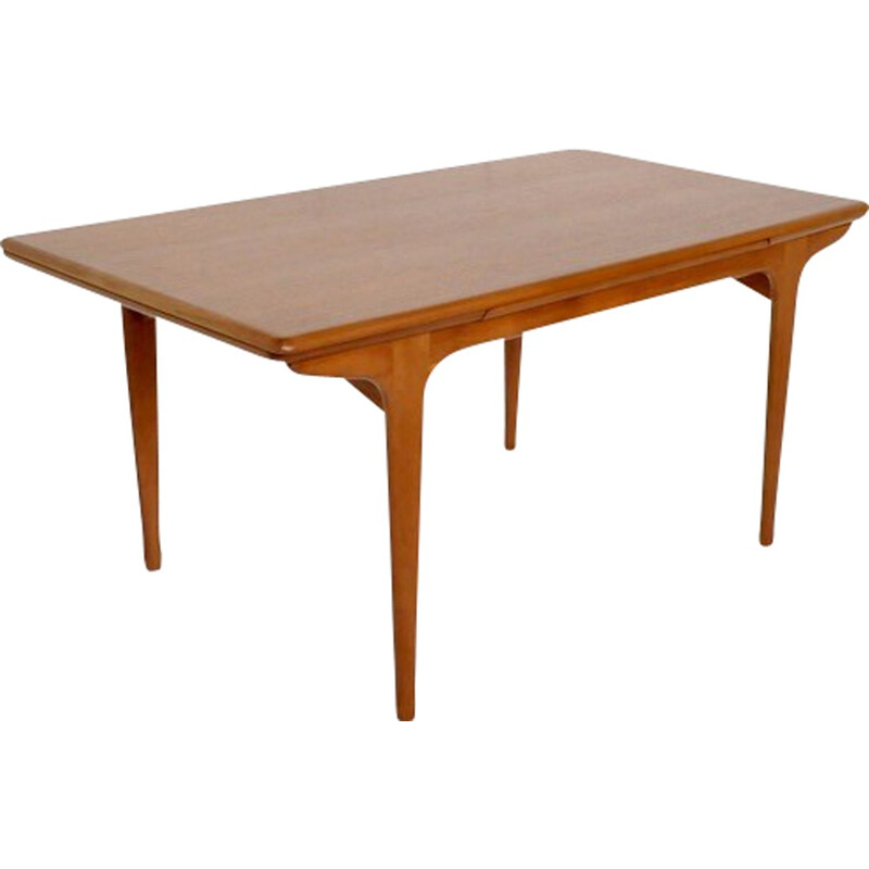 Vintage french teak table - 1960s.