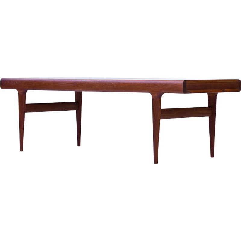 Vintage Teak Extendable Coffee Table by Johannes Andersen for CFC Silkeborg - 1960s