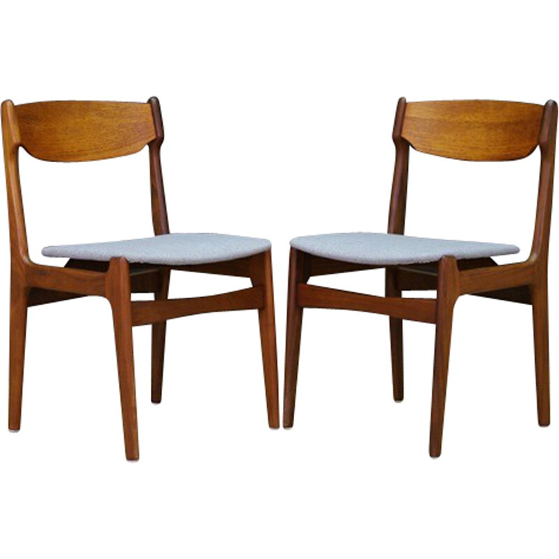 Vintage chairs teak danish - 1970s