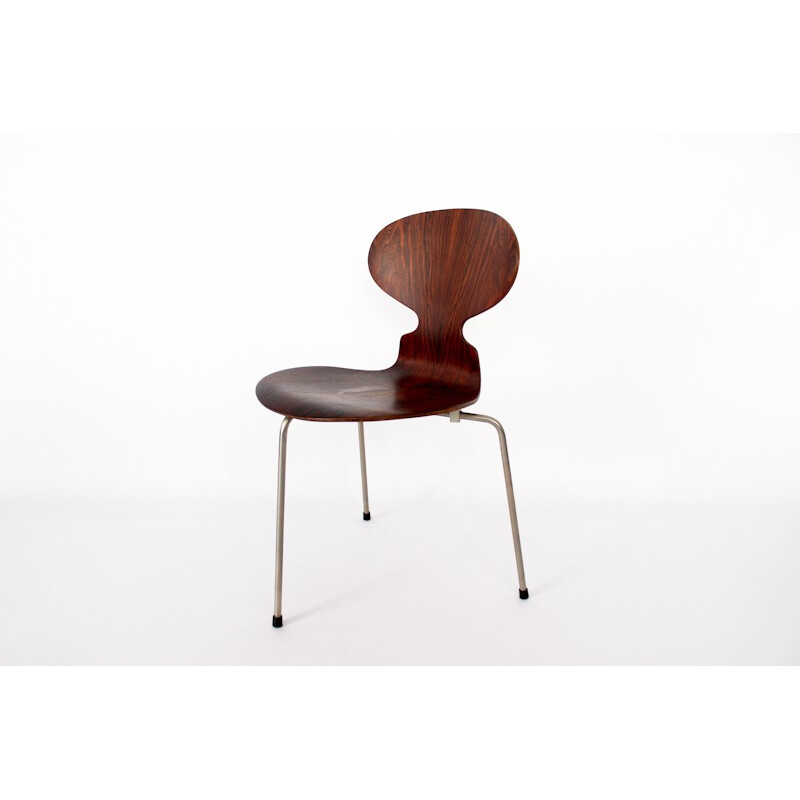 Rosewood Rio Table & 4 chairs "Ant" designed by Arne Jacobsen - 1960s