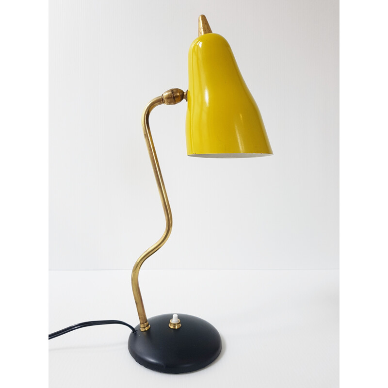 Vintage rockabilly table lamp - 1950s