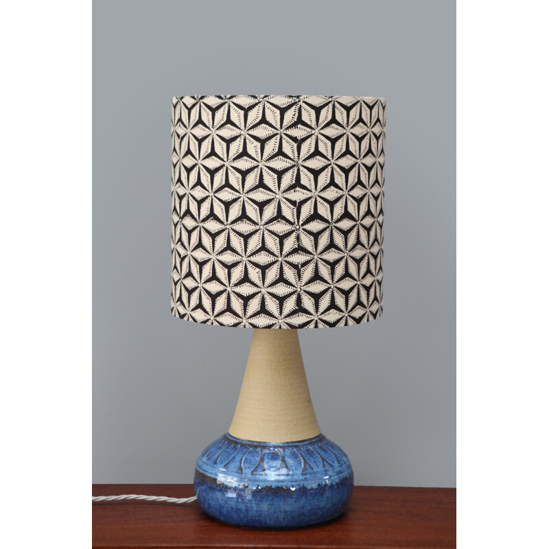 Vintage Ceramic Table Lamp by Einar Johansen for Soholm Stentoj - 1960s