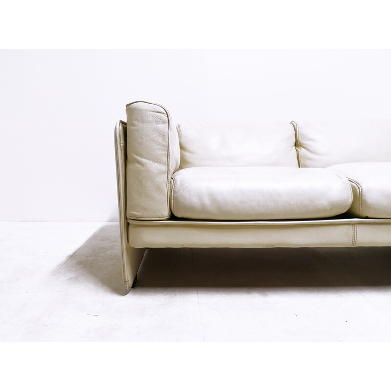 The Capanelle Bench by Tito Agnoli for Poltrona Frau - 1980s