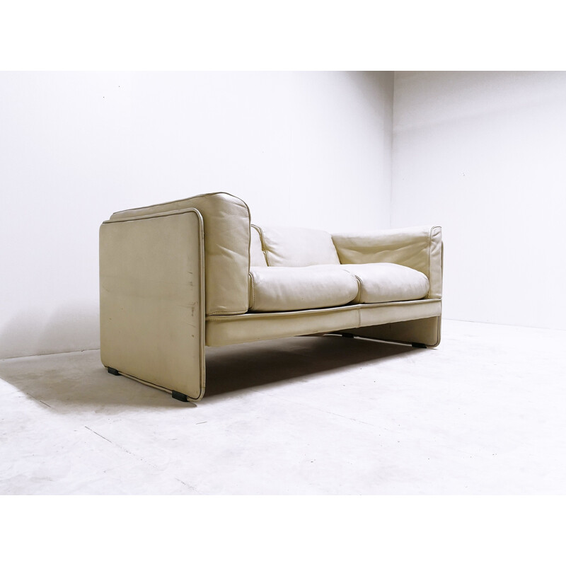 The Capanelle Bench by Tito Agnoli for Poltrona Frau - 1980s