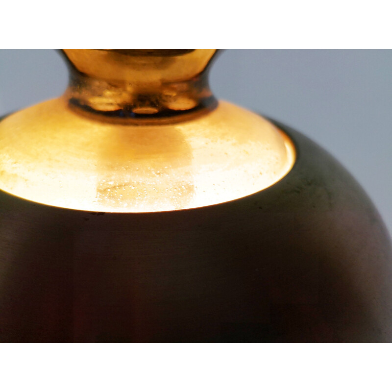 Mid-century Copper hanging lamp for Raak Amsterdam - 1970s
