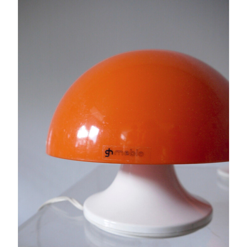 Vintage pair of Luigi Massoni Lamp for Guzzini - 1960s