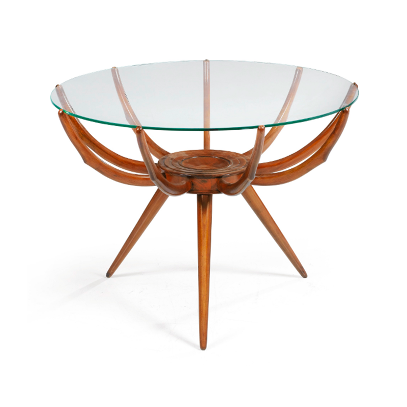 Vintage "Spider Leg" coffee table by Carlo di Carli - 1960s