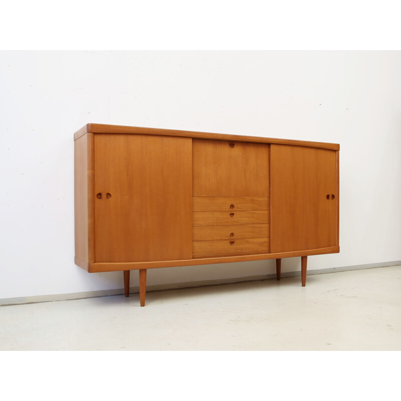 Vintage scandinavian teakwood credenza by Bramin H.W.Klein - 1960s