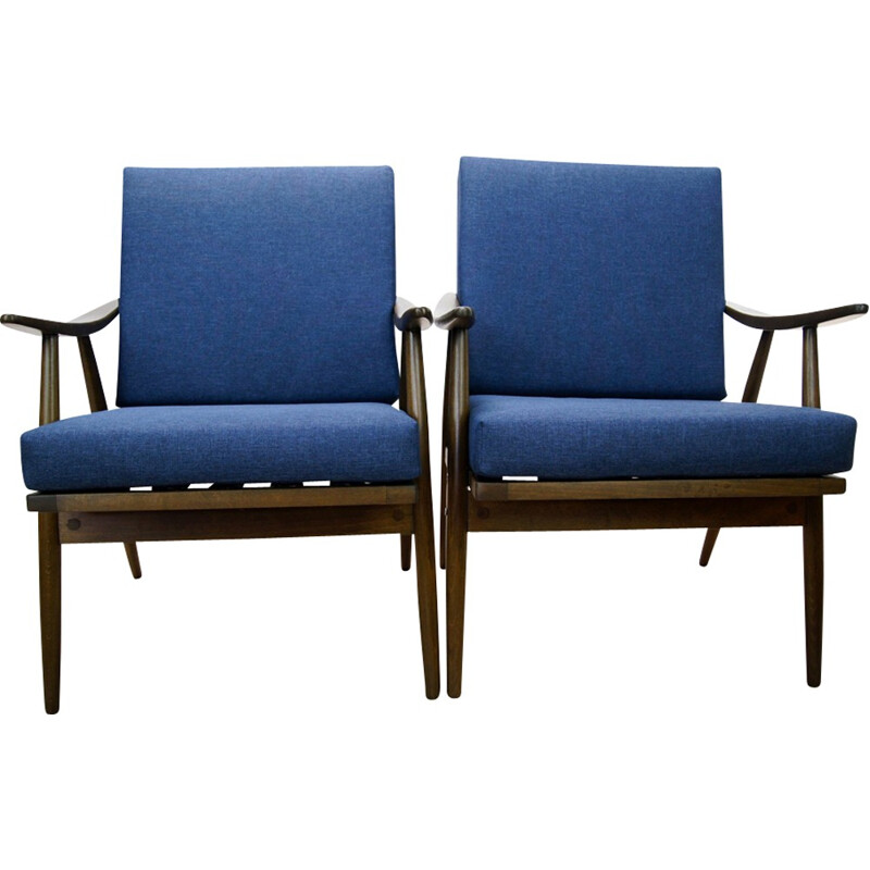 Mid-century Czechoslovak Armchairs from TON - 1960s