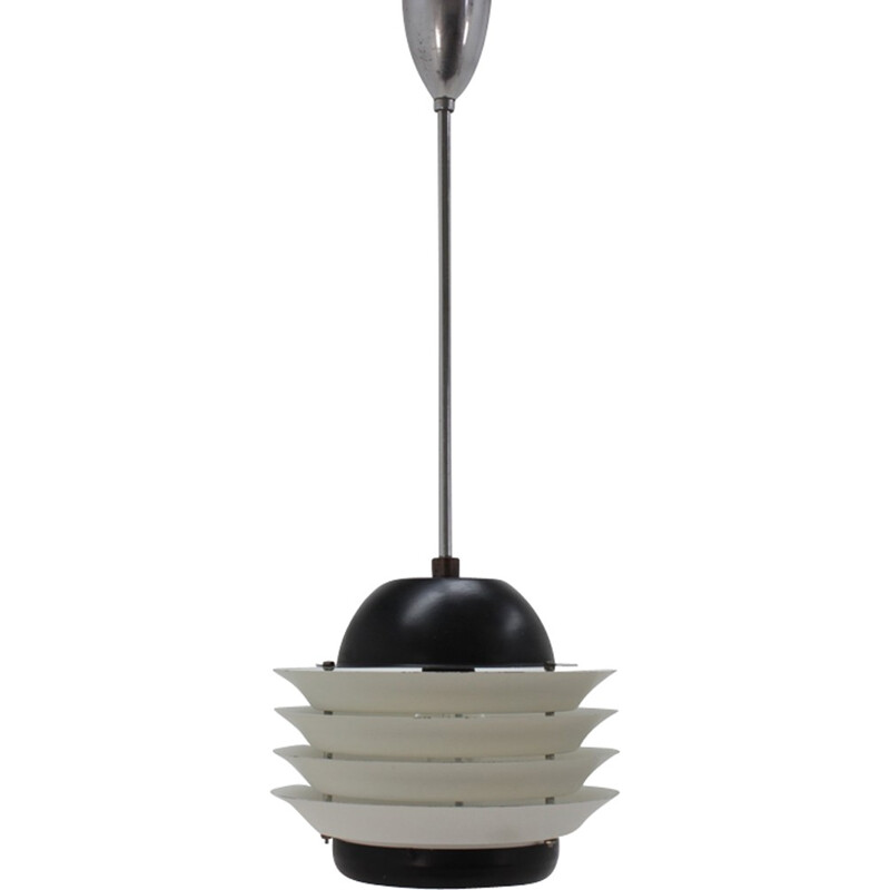 Vintage suspension lamp by Drukov, Czechoslovakia 1950