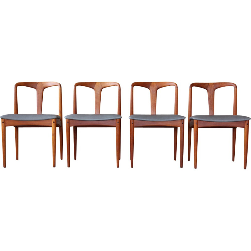 Set of 4 of Juliana Dining Chairs by Johannes Andersen Uldum - 1960s