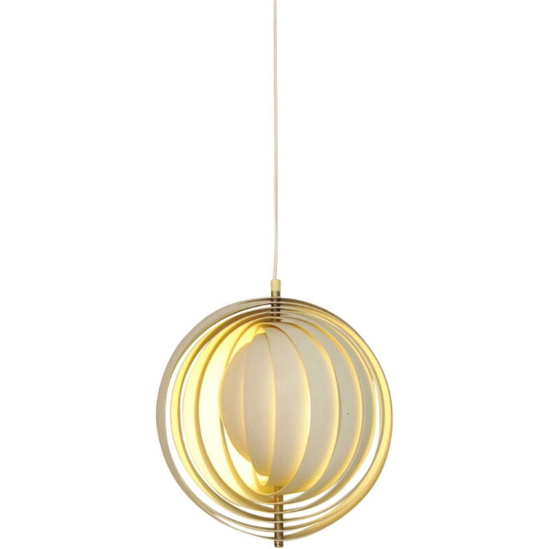 Vintage "Moon" Pendant by Verner Panton for Louis Poulsen - 1950s