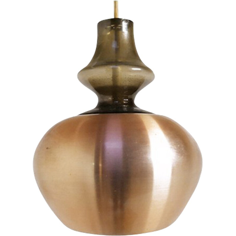 Mid-century Copper hanging lamp for Raak Amsterdam - 1970s