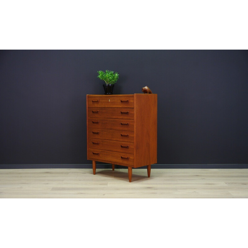 Vintage Teak classic chest of drawers - 1960s