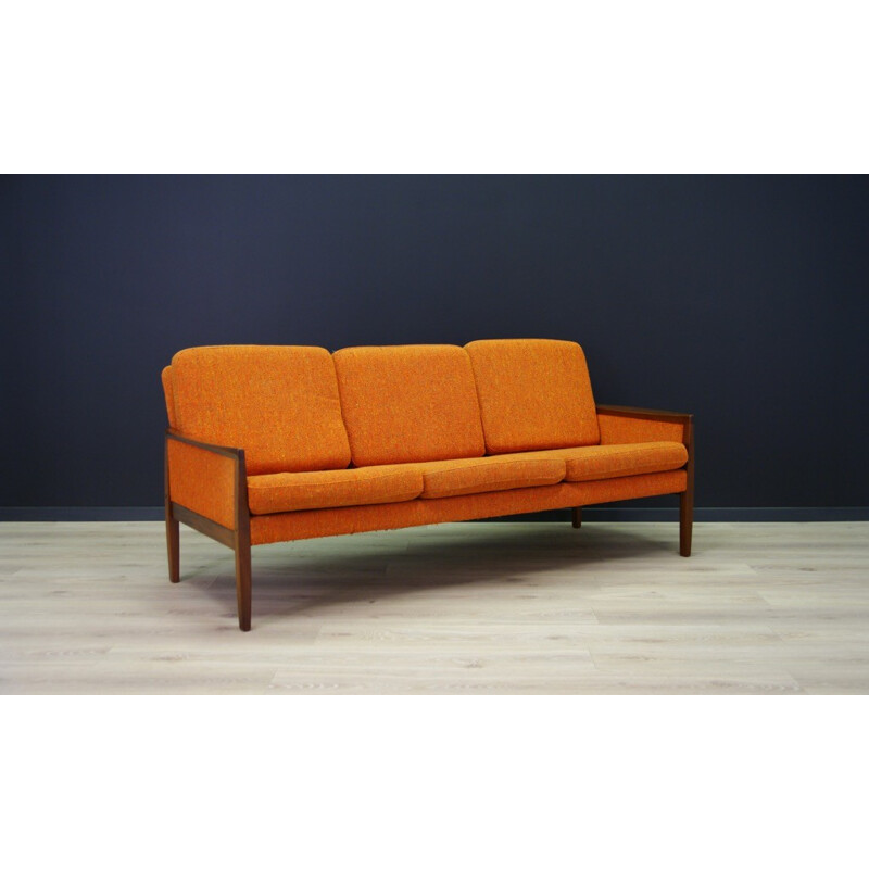 Vintage sofa mahogany classic retro - 1960s