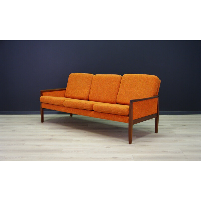 Vintage sofa mahogany classic retro - 1960s