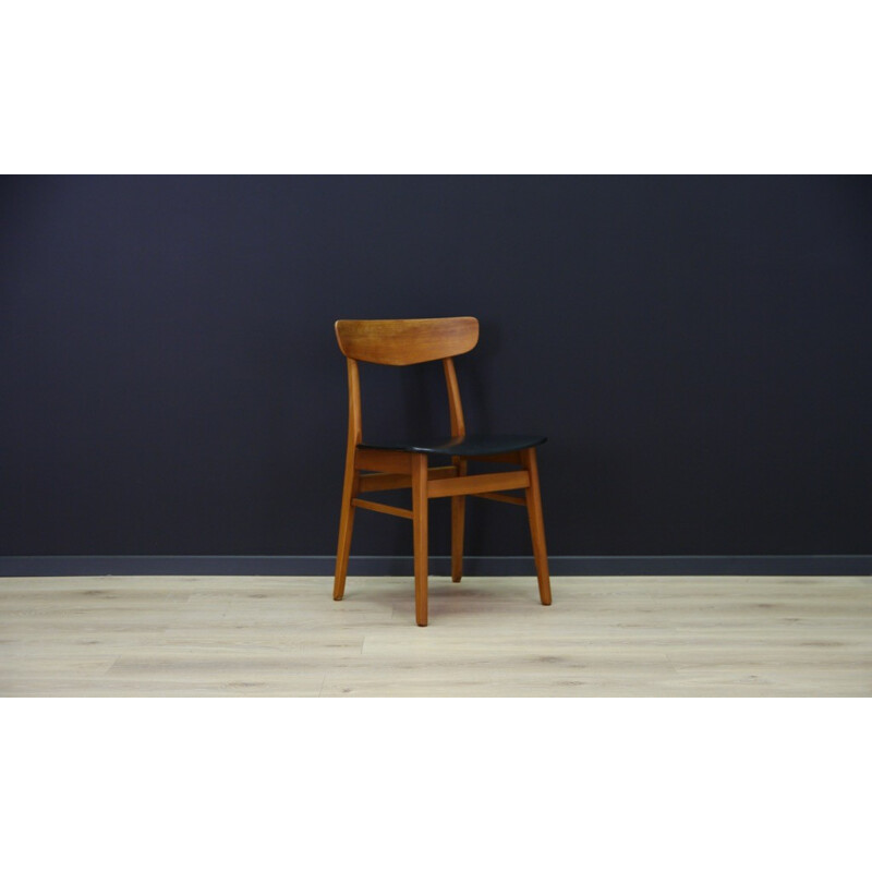 Scandinavian design teak dining chairs - 1960s