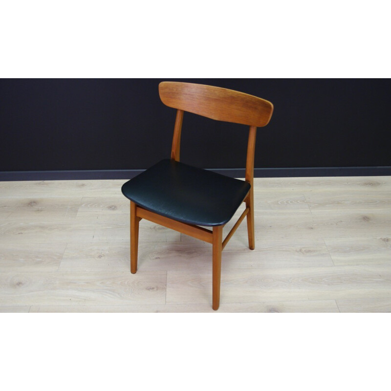 Scandinavian design teak dining chairs - 1960s