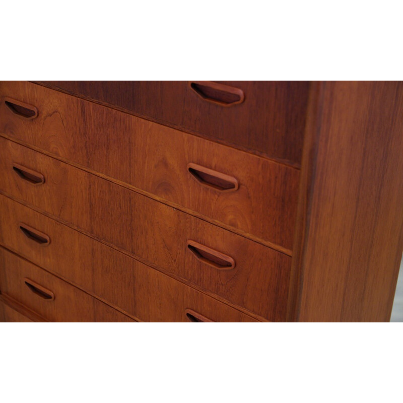 Teak chest of drawers danish - 1960s
