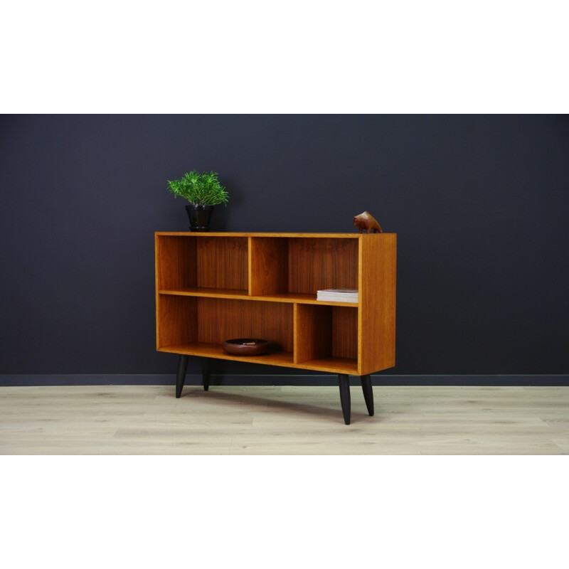 Vintage Scandinavian Teak Bookshelf - 1960s