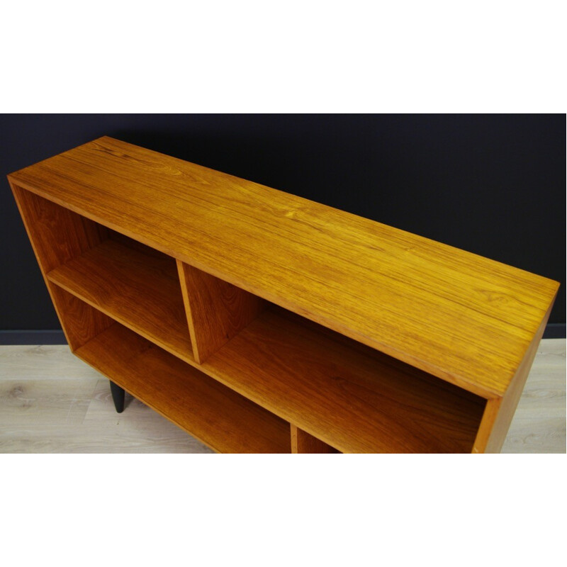 Vintage Scandinavian Teak Bookshelf - 1960s