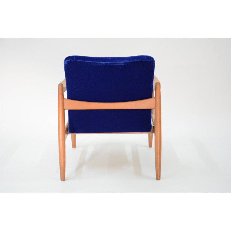 GMF-64 armchair blue klein by Edmound Homa - 1960s