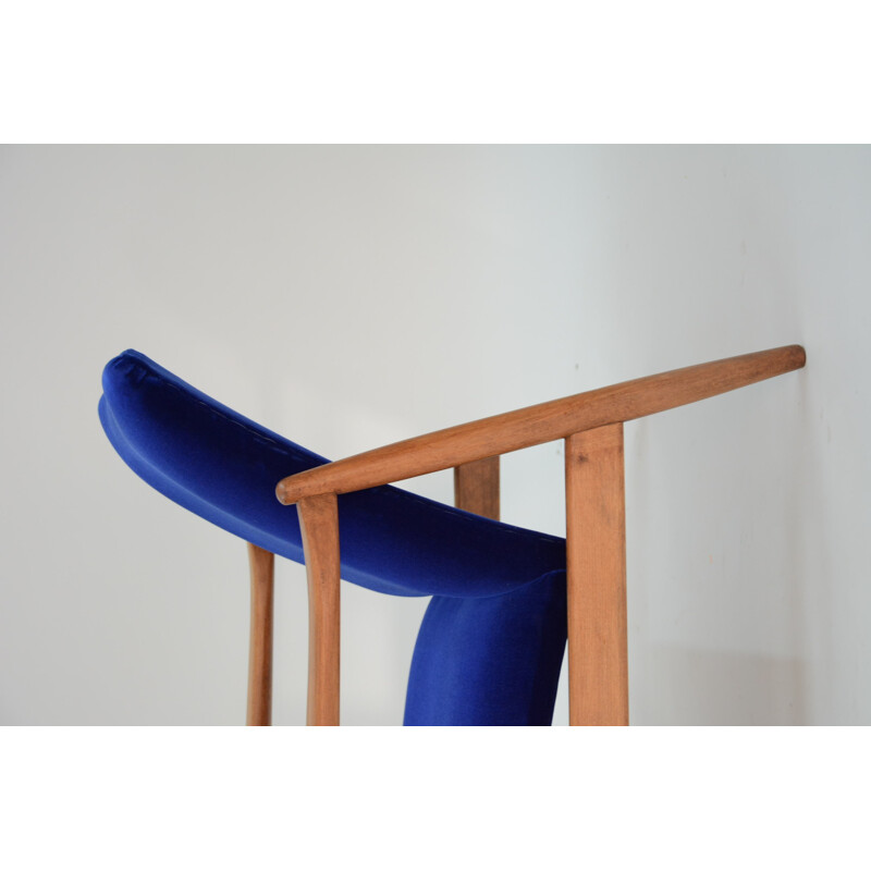 GMF-64 armchair blue klein by Edmound Homa - 1960s