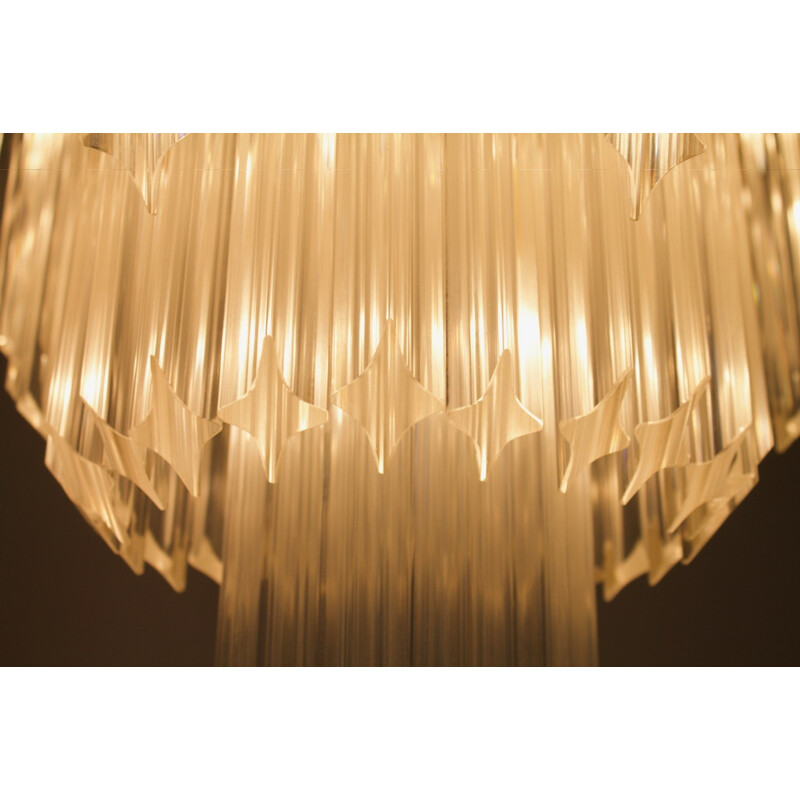 Vintage Murano Glass Chandelier - 1960s