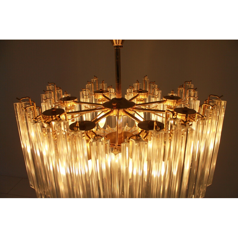 Vintage Murano Glass Chandelier - 1960s