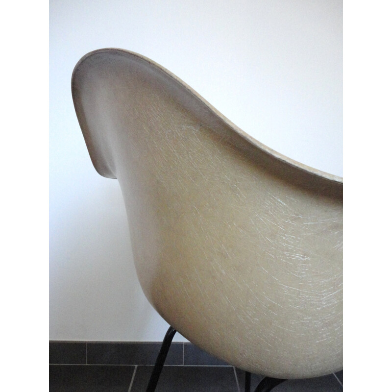 Parchment "DAX" armchair, Charles & Ray EAMES - 1950s