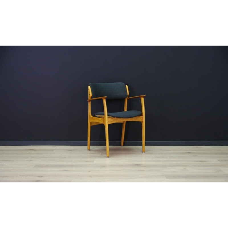 Fauteuil scandinave vintage par Erik Buch - 1970